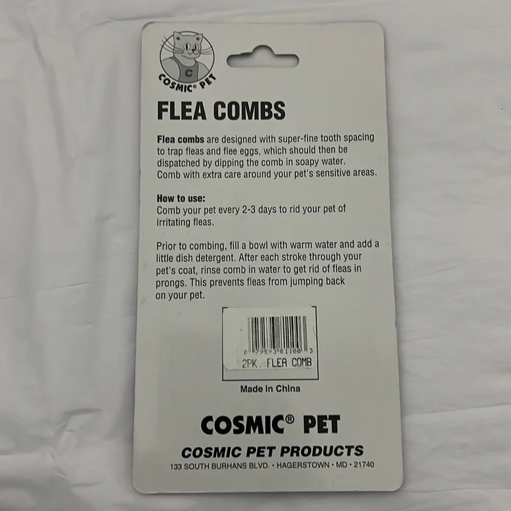 Flea combs